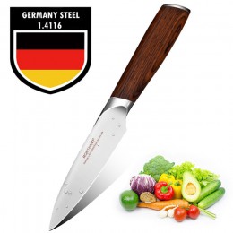Japoński zestaw noży szefa kuchni profesjonalna kuchnia nóż niemcy 1.4116 wysokiej węgla ze stali nierdzewnej warzywa narzędzie 