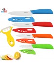 FINDKING tlenku cyrkonu nóż ceramiczny zestaw 3 "4" 5 "6" cal + obieraczka + obejmuje okrawki owoce Utility kithchen nóż 5 sztuk