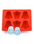 Star Wars-gwiezdne wojny tacka do lodu formy silikonowe Ice Cube Tray czekoladowe formy gwiazda śmierci Darth Vader R2D2 Hans So