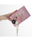 Meloke 2019 nowa moda handmade kwiatowy torebki wieczorowe ślubne sprzęgła torby z łańcuszkiem z pereł party torby dla pań MN569