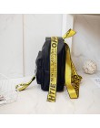 YBYT marka 2019 nowy styl preppy list kasetony kobiety plecak dziewczyna tornister na co dzień panie mała torba podróżna tornist