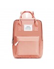 Modny damski plecak w stylu vintage płócienny skórzany elegancki praktyczny pojemny pastelowe kolory podróż
