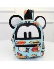 2018 nowy Mickey plecak Pu skóra kobiet Mini torba damska plecak słodkie łuk nastolatek plecaki torba szkolna Lady na ramię torb