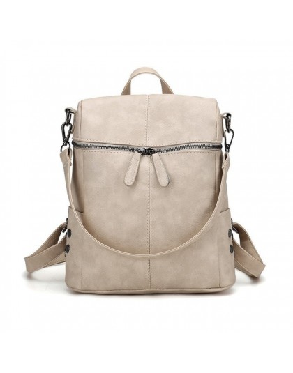 Herald mody kobiet PU skórzany plecak torby szkolne dla nastoletnich dziewcząt plecak o dużej pojemności torba na laptopa Drop S