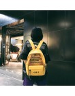 Harajuku jasne płótno list kobiety plecaki szkolne dla nastoletnich dziewcząt kobiet jakości podróży plecak plecak 2020