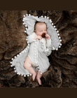 Newborn Baby Chłopcy Dziewczyny Szopka Pom Pom Koc Śpi Przewijać Minky Koc Wrap Kołdra Mata Dekoracji Domu Tekstylia #25