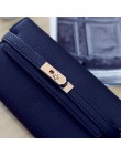 2018 moda SKÓRZANY PORTFEL dolar cena luksusowe torebki damskie portfele projektant wysokiej jakości posiadacz karty znane marki