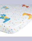 Unisex Materace Wyposażone Bawełny Pościel dla Standardowego Łóżeczko dziecięce-Nie Rozrywa lub Otwory z Użytkowania, gwarantowa