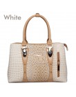 ZMQN luksusowe torebki damskie torby projektant dla kobiet 2019 moda skóra krokodyla dużego ciężaru torby torebki kobiet znanych