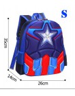2019 dzieci kapitan ameryka plecak chłopcy dziewczęta plecak szkolny dla dzieci plecak przedszkolny tornister Mochila Infantil