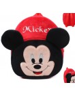 2019 nowy Cartoon dla dzieci Mickey torba szkolna dla dzieci dzieci śliczne pluszowy plecak szkolny chłopców tornister