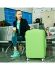 Jednolity kolor walizka podróżna osłona przeciwpyłowa bagażu ochronna pokrywa dla 18-30 cal wózek na kółkach pokrowiec na kurz a