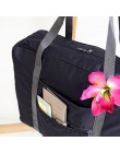 Wodoodporna nylonowe torby podróżne kobiety mężczyźni duża pojemność składane torby Duffle torba organizator kostki do pakowania