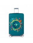 Nowy jork paryż zagęścić bagażu ochronna pokrywa 18-32 cal wózek bagażu podróży torba obejmuje elastyczne ochrony walizka walizk