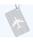 OKOKC bagaż ze stopu Aluminium tagi bagaż nazwa tagi walizka adres etykieta uchwyt na akcesoria podróżne