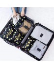 RUPUTIN 7 sztuk/zestaw podróży bagażu organizator ubrania wykończenie zestaw worek do przechowywania kosmetyczne toiletrie do pr
