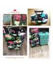 Seria Flamingo osłona bagażu męska damska elastyczna walizka walizka podróżna Famale wózek kurz deszcz torby akcesoria