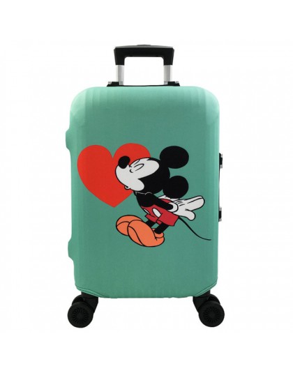 Minnie i Mickey pary zestaw wzór bagażu pokrowiec elastyczny bagaż ochronny Covers19-32 Cal walizka walizka akcesoria podróżne