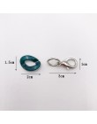 120cm DIY moda kolorowe odpinany akrylowy łańcuch uchwyt ryby kości pasek z tworzywa sztucznego torby na ramię akcesoria do włos