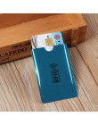 10PC Anti RFID blokowanie czytnik blokada posiadacz karty ID etui na karty bankowe ochrony Aluminium Metal inteligentne zabezpie