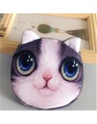 3D Cute Girl kopertówka zwierząt twarz Zip Mini kot portmonetki pluszowy pies portmonetka z kotem dla dzieci małe monety etui go