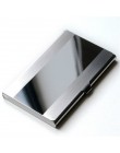 MOLAVE posiadacz karty ze stali nierdzewnej srebrny Aluminium biznes karty & ID posiadacze kart skrzynki pokrywa posiadacz karty