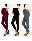 2019 gorąca sprzedaż regulowany duży rozmiar legginsy nowe spodnie ciążowe legginsy kobiet w ciąży cienkie miękkie spodnie baweł