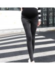 Macierzyństwo ciąża spodnie skinny fit spodnie jeansowe elastyczne kobiet w ciąży to, że stopy do podnoszenia brzucha spodnie st