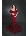 Syrenka sukienka ciążowa na sesję zdjęciową kobiety w ciąży rekwizyty seksowna