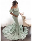 Syrenka sukienka ciążowa na sesję zdjęciową kobiety w ciąży rekwizyty seksowna