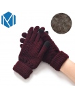 C Miya Mona Hot Sprzedaży Nowych Kobiet Ciepłe Zimowe Dzianiny Pełne Rękawiczki Rękawiczki Dziewczyna Kobiet Solidna Wełniane Rę