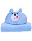 Miękkie Koce Dla Dzieci Z Kapturem Ręcznik Kąpielowy Dla Dzieci niemowląt Ręczniki Kształt Zwierząt Piękne Dziecko Ręcznik kąpie