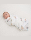 Koc dziecko Oddychające Muślinu Wrap Newborn Bawełniane Włókna Bambusowego Dziecko Muślinu Przewijać Dziecko Wielofunkcyjne Pośc