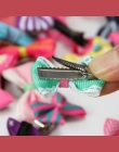 20 SZTUK Mix Kolor Mini Bow Barrettes Słodkie Dziewczyny Solidna Dot Stripe Spinki Do Włosów Spinki Do Włosów Dla Dzieci Akcesor