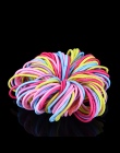 100 sztuk/paczka Dziewczyny Opaski Elastyczne Włosy Kucyk Tie Gum Holder Akcesoria Kobiety Multicolor Bowknot Spinki Do Włosów G