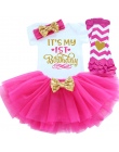 Ai Meng Stroje Dla Dzieci Pierwsze Urodziny Tutu Tulle 1 Rok strona Maluch Chrzciny Komunia Suknia Puszyste Różowe Sukienki Dla 