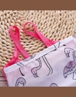 2018 New Arrivals Dzieci Kostiumy Kąpielowe Dziewczyny Ubrania Flamingo Wzór Backlees Pasek Body Letnie Flamingo Stroje Różowy M