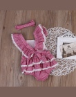 Niemowlę Dziecko Dziewczyny Chłopcy odzież Bez Rękawów body Dla Dziecka Chusta Latem Sunsuit + Opaska Stroje Dla Dzieci odzież