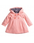 2017 dziecko dzieci kurtki zimowe płaszcz dziewczyny różowy płaszcz dzieci casual ubrania dla niemowląt dzieci znosić & płaszcze