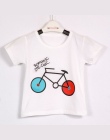 Sport Dla Dzieci Dziewczyny Chłopcy koszulka Krótki Rękaw Rowerów Wzór koszulki dla chłopców Bawełniane Ubrania Dla Dzieci
