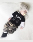 Newborn Baby Chłopcy Dziewczyna Bluza Bawełniana Z Krótkim Rękawem Czarny T-shirt Ubrania Casual List MAMA Topy Stroje 0-24 M
