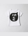 2018 Chłopcy Dziewczyny Koszula Z Krótkim Rękawem T Koszula Lato Kid Pierwsze Boże Narodzenie Ubrania Dla Dzieci Odzież dla dzie