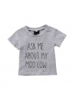 Nowy Nowonarodzone Dzieci Boys Baby Girl Zwierząt Bawełna Krótki Rękaw Top T-shirt Letni Chłopcy Dorywczo t koszula Ubranie