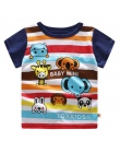 2018 Nowe Dziewczyny Boys Baby T-shirt Lato Trójniki T-Shirt Krótki Rękaw Bawełna Niemowlę Noworodka Ubrania Dla Dzieci Cartoon 