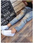 Chłopcy i Dziewczęta Ripped Jeans Wiosna Lato Jesień Styl 2018 Trendu Distrressed Dziura Spodnie Jeansowe Spodnie Dla Dzieci Dzi