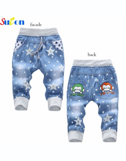 Baby Boy Ubrania Kreskówki Chłopców Dżinsy Dzieci Ubrania Spodnie W Pasie Berbeć Dziewczyny Spodnie Moda Dla Dzieci Jeans dla 2-