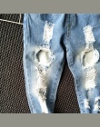 Chłopcy Dziewczyny Dziura Dżinsy Spodnie 1-6yrs Dzieci Spodnie Jesień Fashion Designer Brand Dzieci Denim Spodnie Na Co Dzień Dż