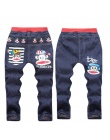 2018 wiosna/jesień moda cartoon dzieci spodnie dziewczyny boys baby jeans dżinsy dla chłopców dorywczo spodnie jeansowe dla dzie