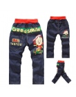 2018 wiosna/jesień moda cartoon dzieci spodnie dziewczyny boys baby jeans dżinsy dla chłopców dorywczo spodnie jeansowe dla dzie