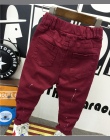 Moda dla dzieci odzież 2-7years chłopcy miękkie spodnie jeansowe niebieskie dżinsy spodnie na co dzień spodnie wiosna jesień Dla